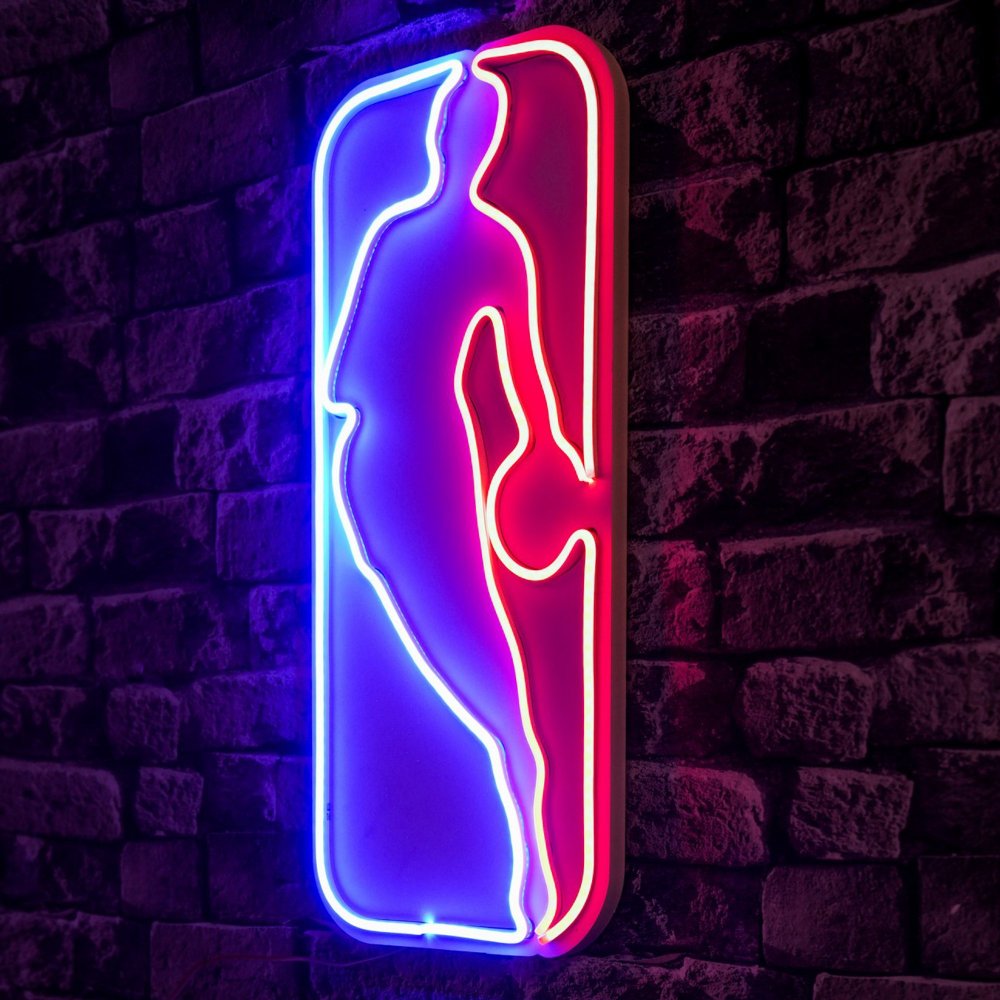 Dekorativní plastové LED osvětlení The Logo Jerry West - Multicolor
