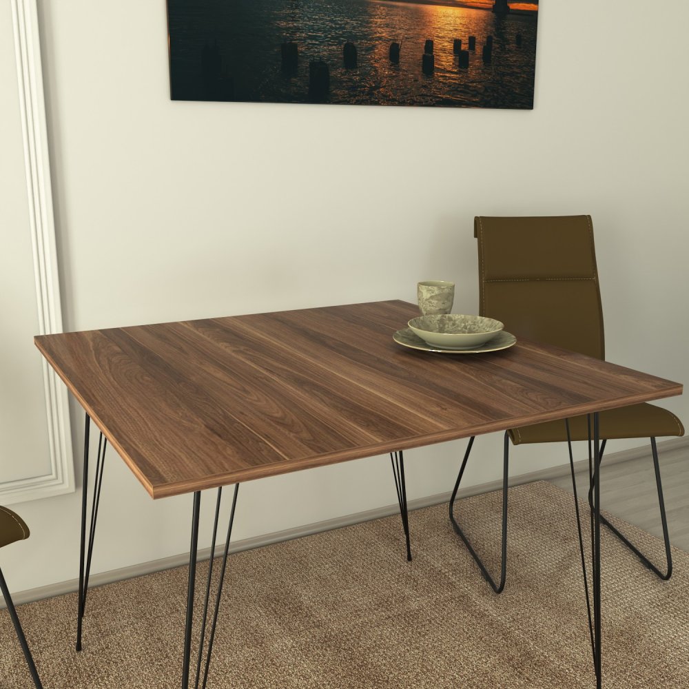 Stôl Sandalf Square - Walnut