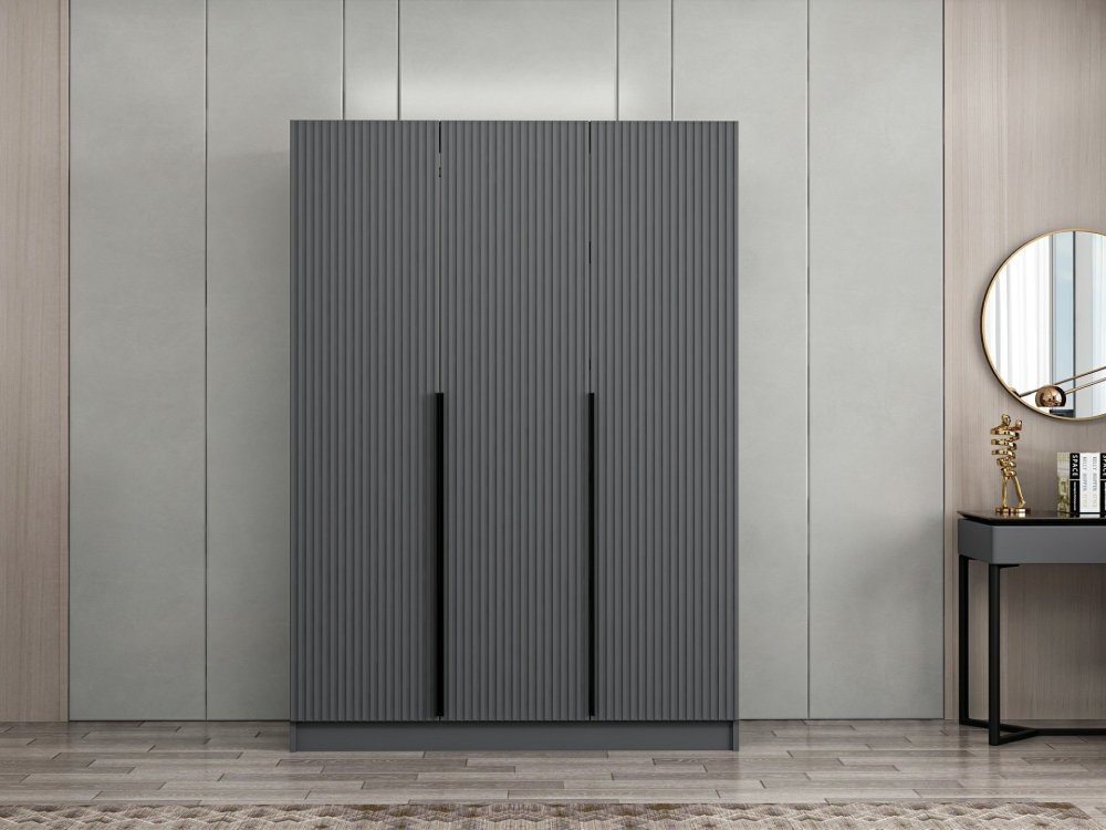Šatní skříň Kale Anthracite - 2287 (obrázek 7)
