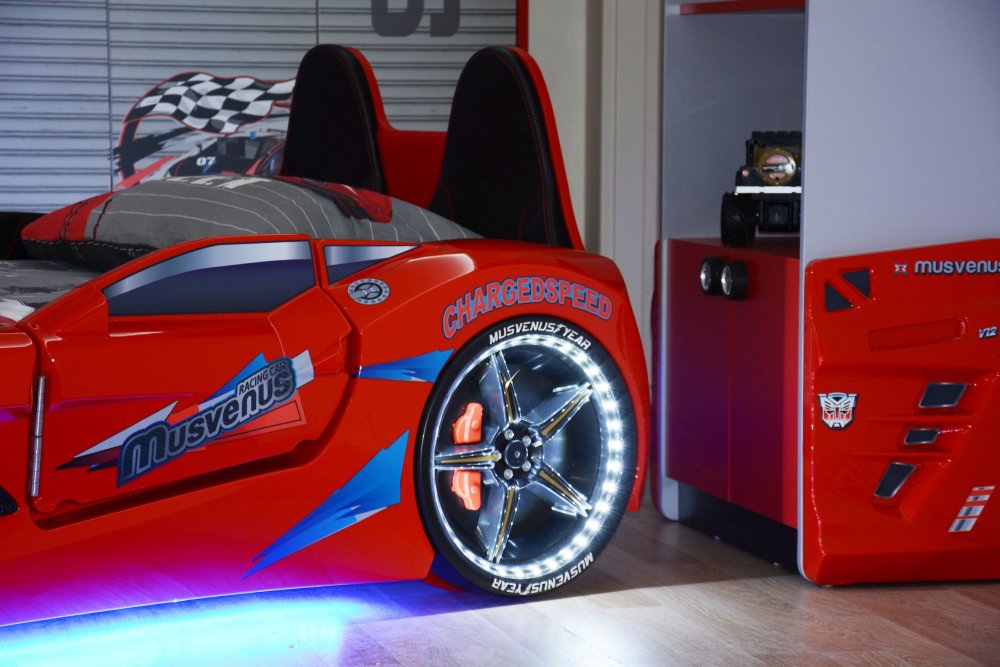 Car Bed Mnv3 - Red (obrázek 11)