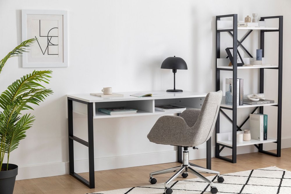 Písací stôl Misto - White