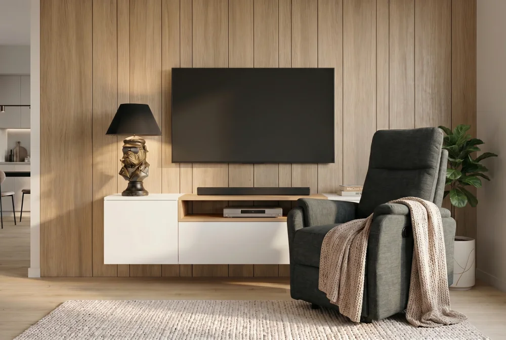 Polohovacie TV kreslo KYKLOP Dekorhome