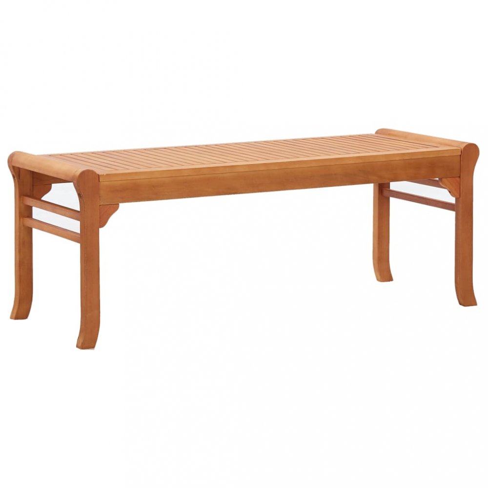 E-shop Zahradní lavička eukalyptové dřevo  120 cm,Zahradní lavička eukalyptové dřevo  120 cm