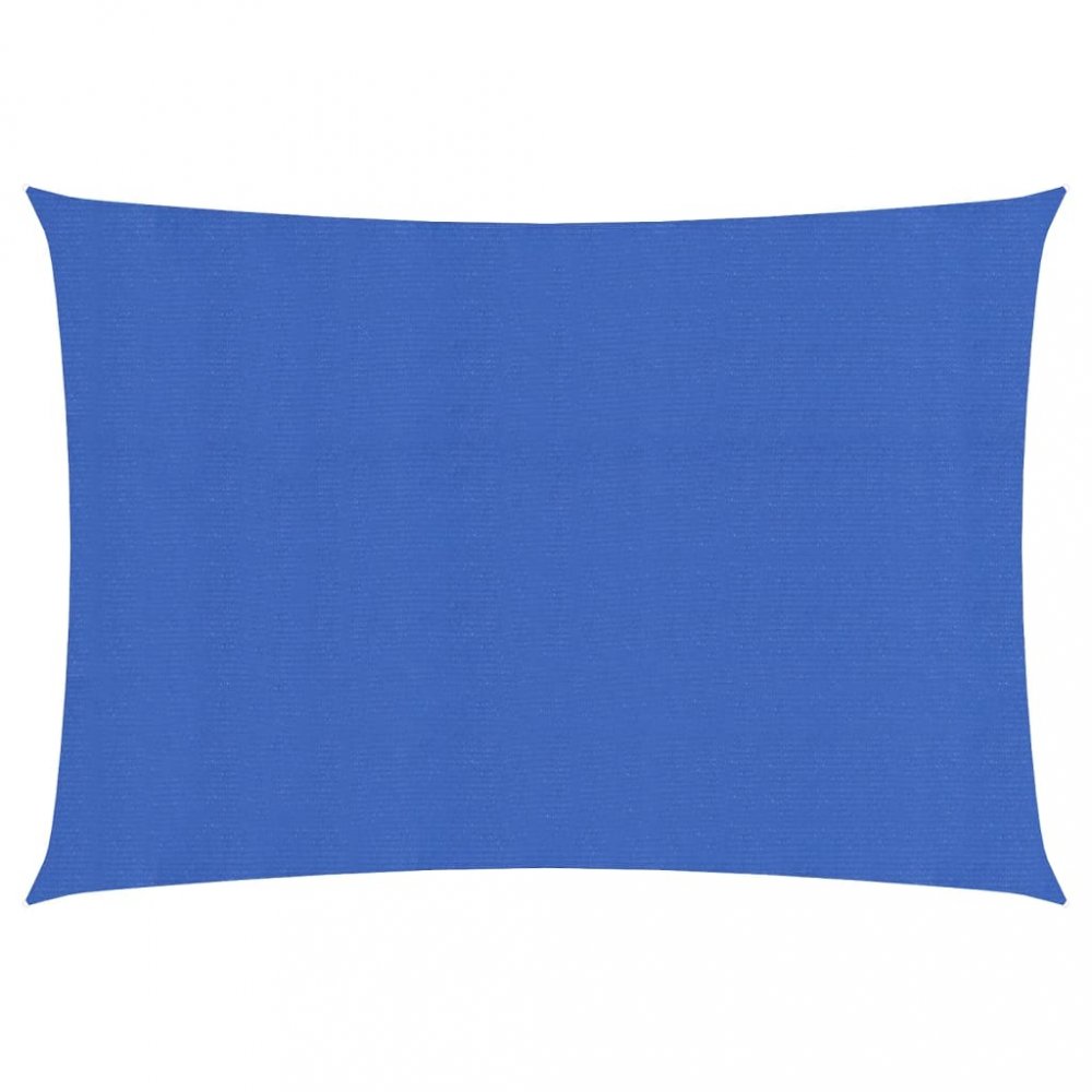 Stínící plachta obdélníková HDPE 2 x 4,5 m Dekorhome Oranžová Obrázek