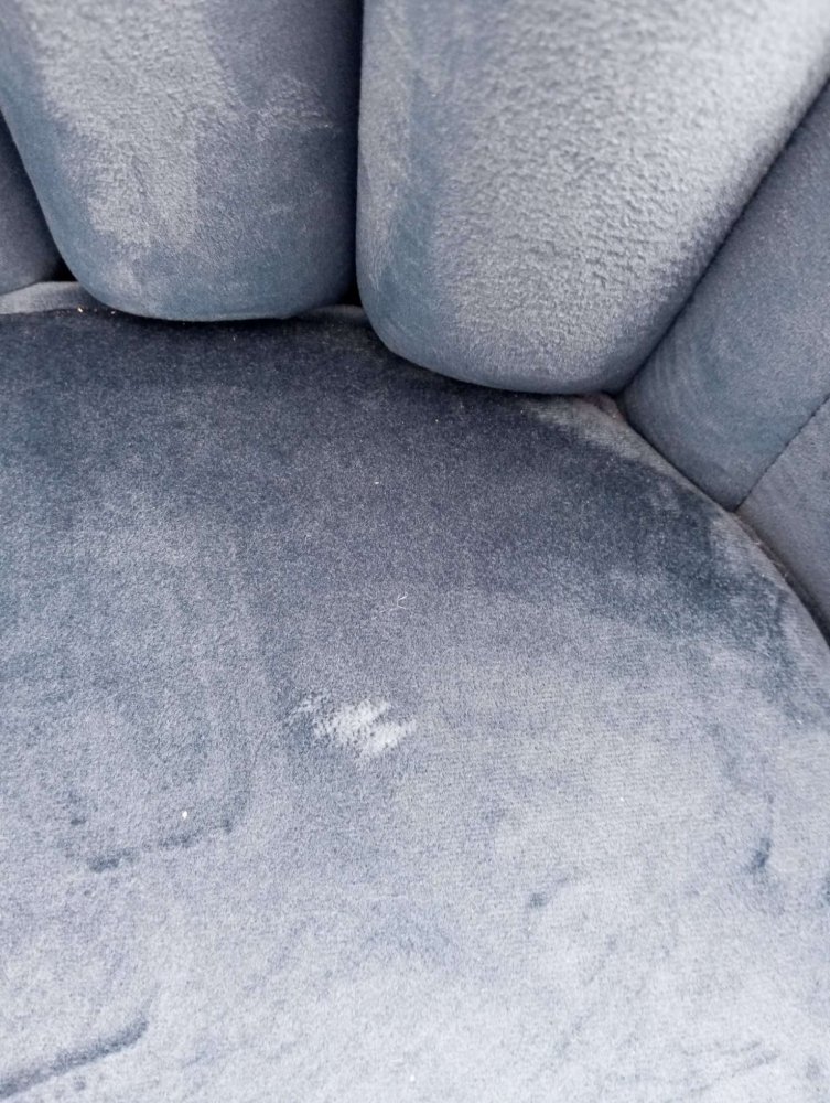 Křeslo Titan tmavě modrá/černá Obrázek