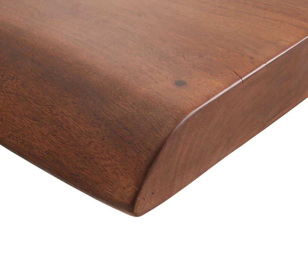 Jídelní stůl Edge 300x100 XL akácie hnědá Spider plochá ocel černá (obrázek 4)