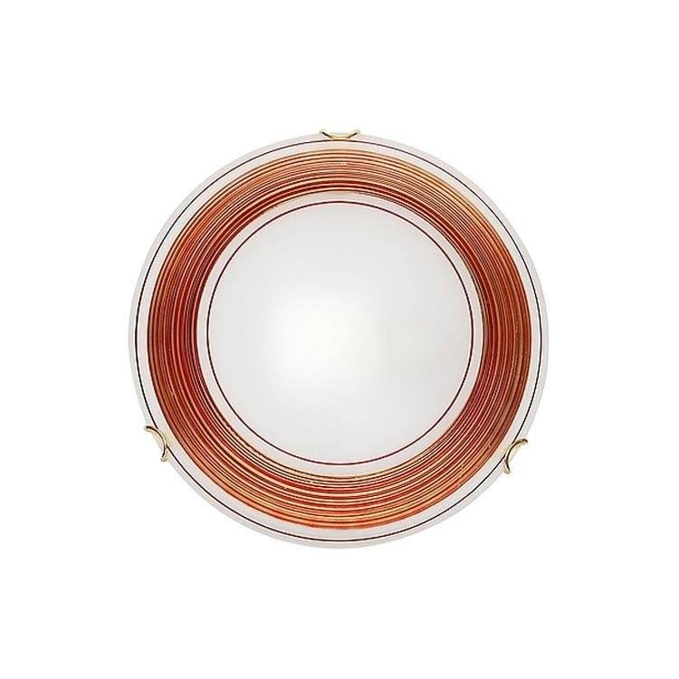 Stropné svietidlo Izis plafond 30 1X60W E27 červené zlato