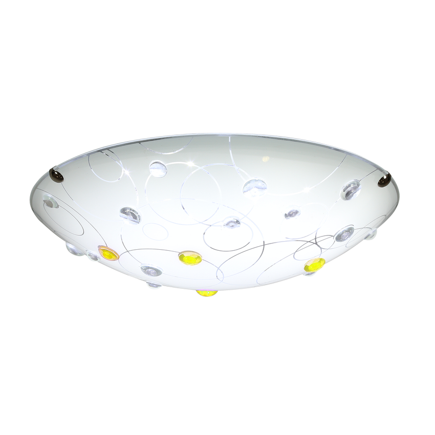 floki stropné svietidlo plafond 30 1x60w E27 priehľadné