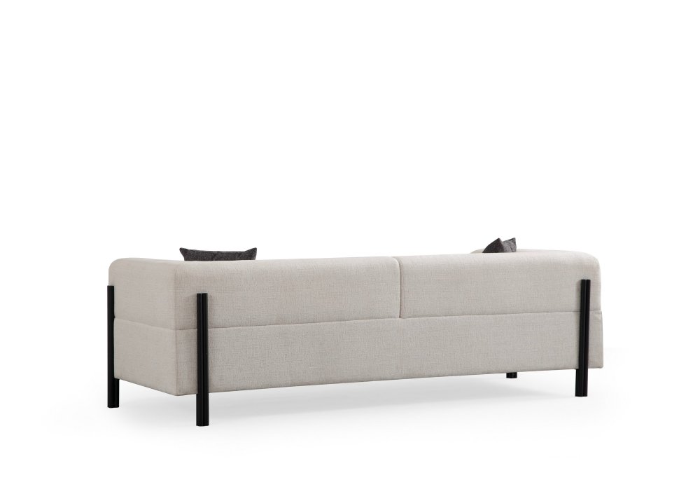 Trojmístná pohovka Gio 3 Seater - White (obrázek 6)