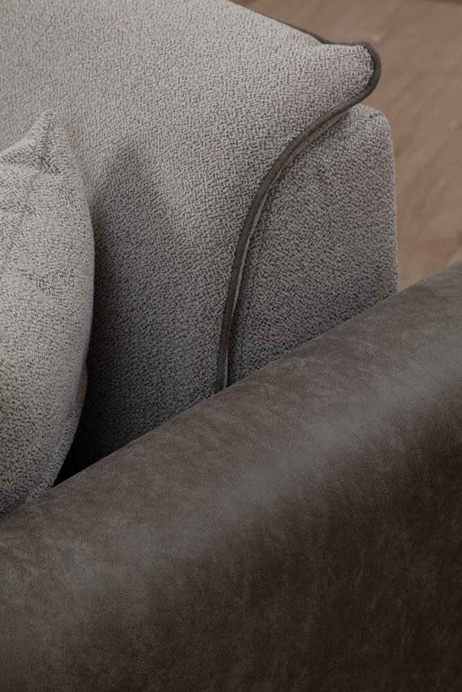 Rohová rozkládací pohovka Aren Left - Grey (obrázek 8)