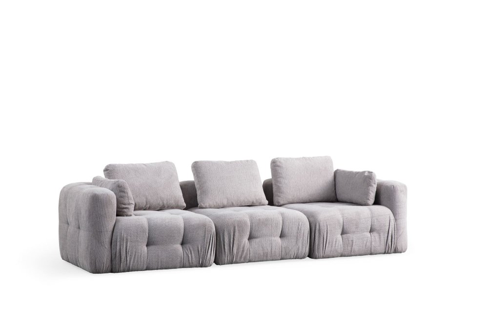 Trojmístná pohovka Amaris 3 Seater - Light Grey (obrázek 2)