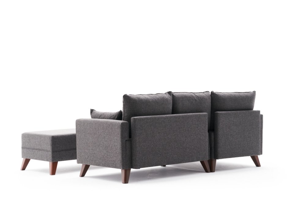Rohová rozkládací pohovka Bella Mini Corner Sofa Left - Anthracite (obrázek 5)