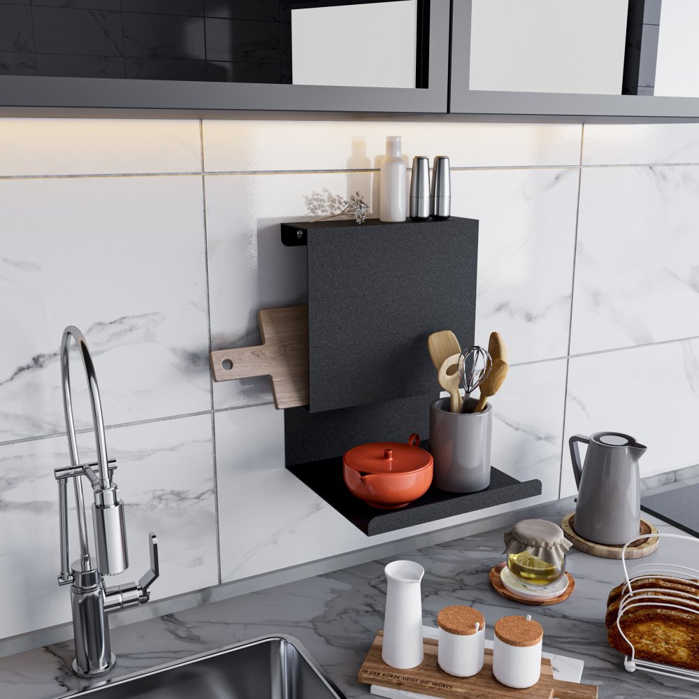 Nástenná polica Brano