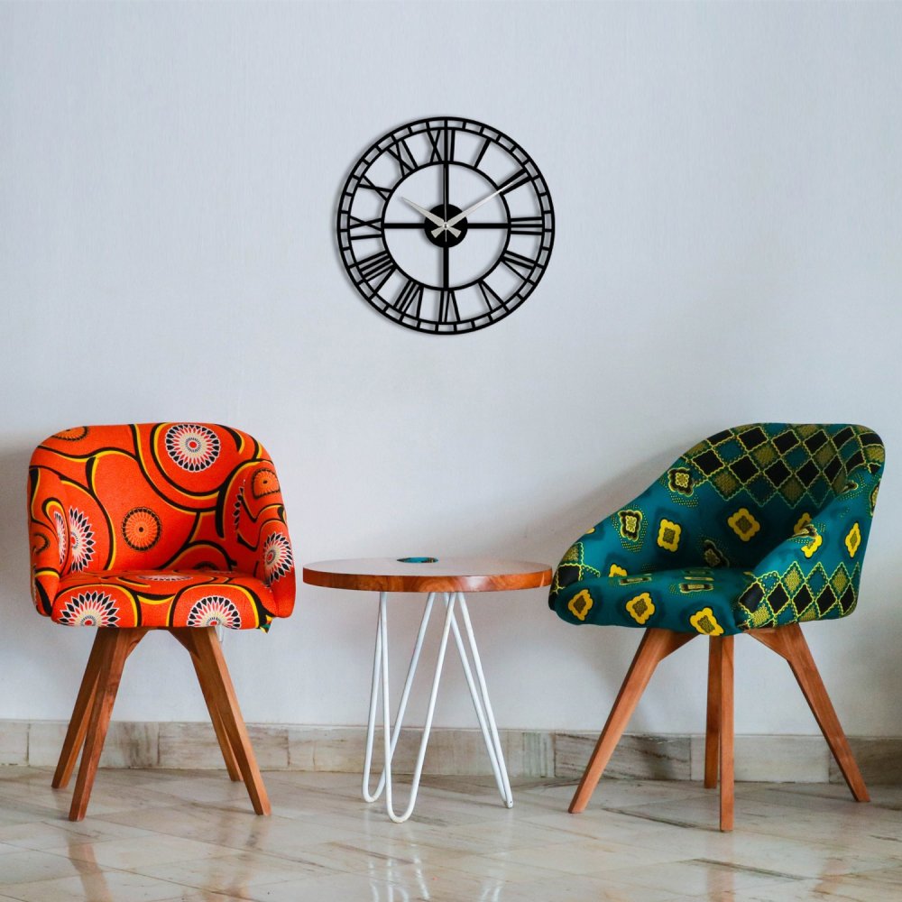 Dekoratívne kovové nástenné hodiny Enzoclock - S002