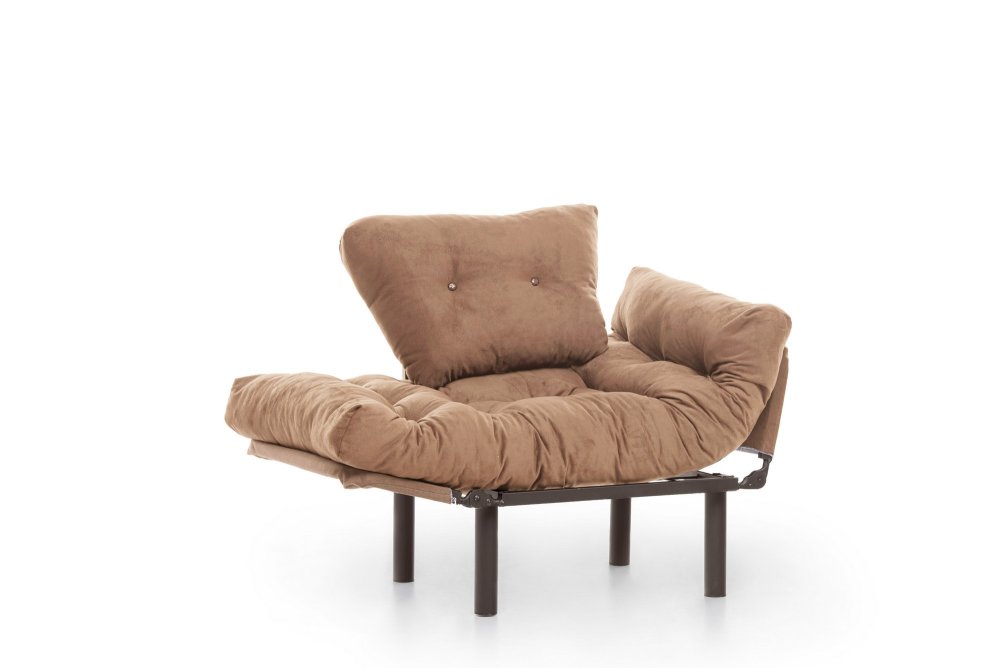 Křeslo ušák Nitta Single - Light Brown (obrázek 9)