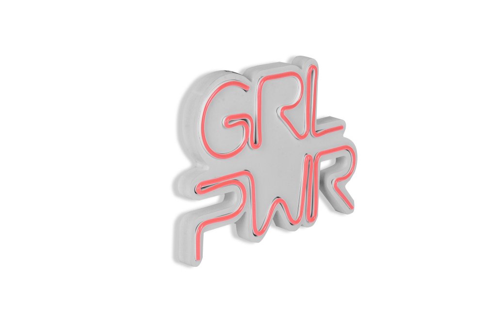 Dekorativní plastové LED osvětlení Girl Power - Pink (obrázek 4)