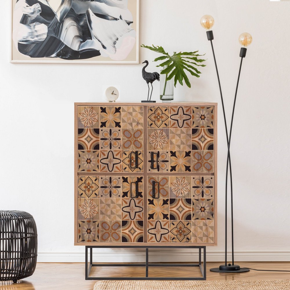 Viacúčelová skrinka Quantum Solo - Retro