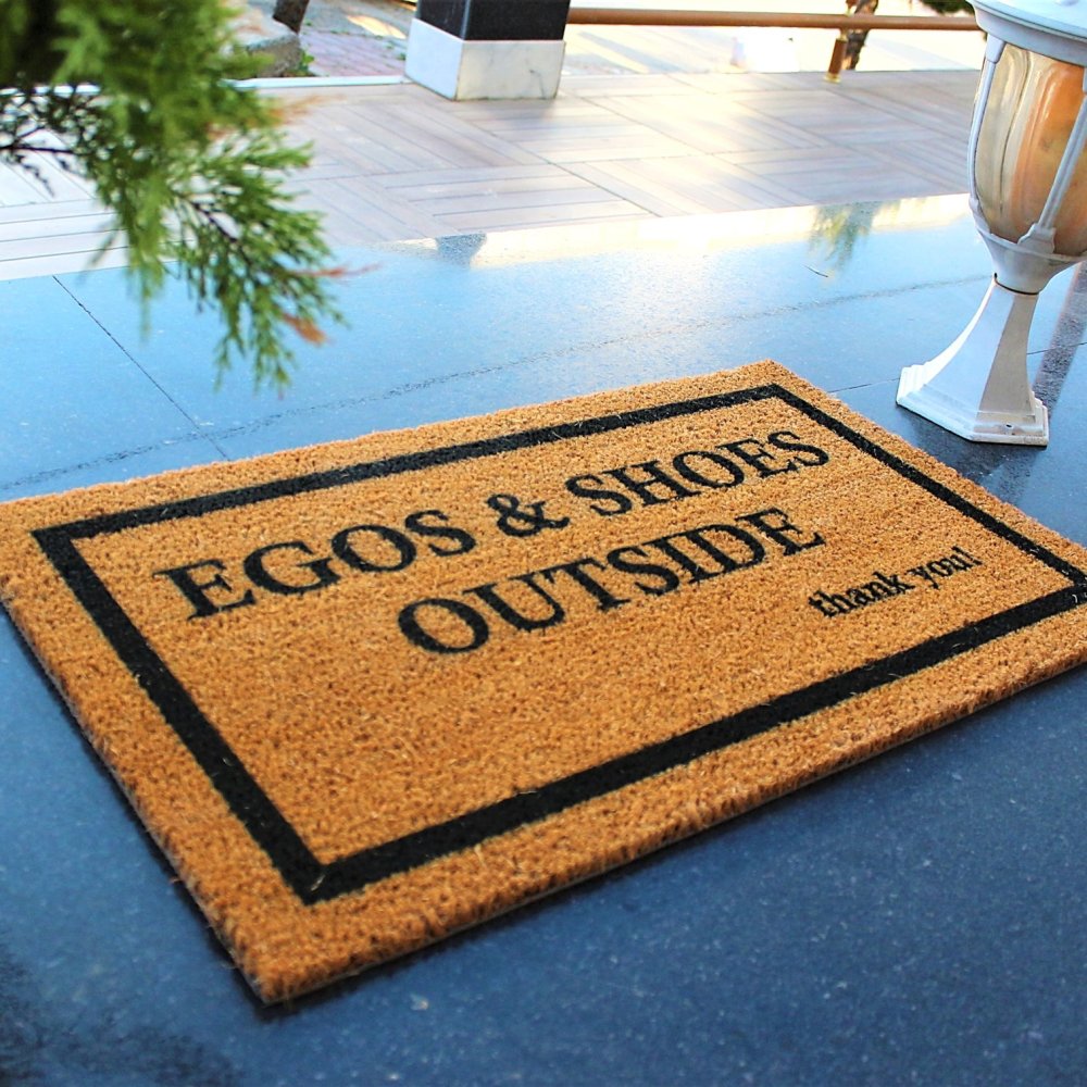 Coco Doormat Egos&Shoes Outside