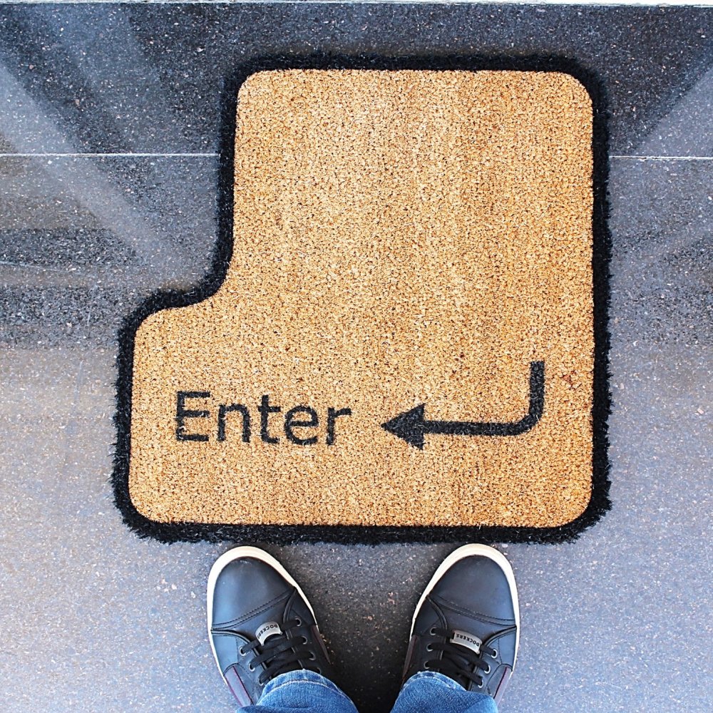 Coco Doormat Enter