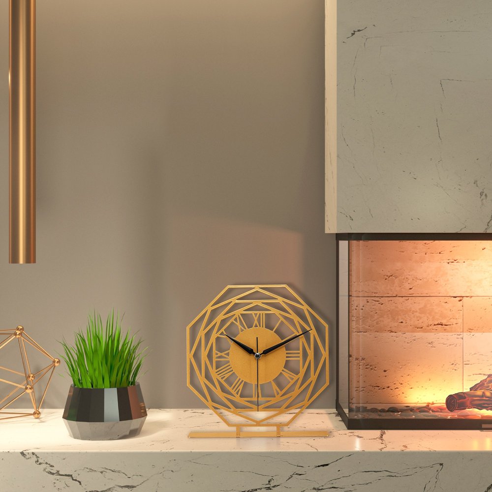 Dekoratívne hodiny Repido - Gold