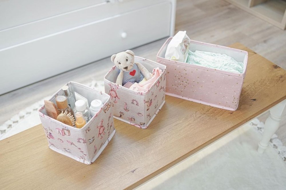 Felt Basket Set (3 Pieces) ALS-03969 (obrázek 5)
