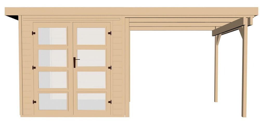 Drevený záhradný domček 321 Weka