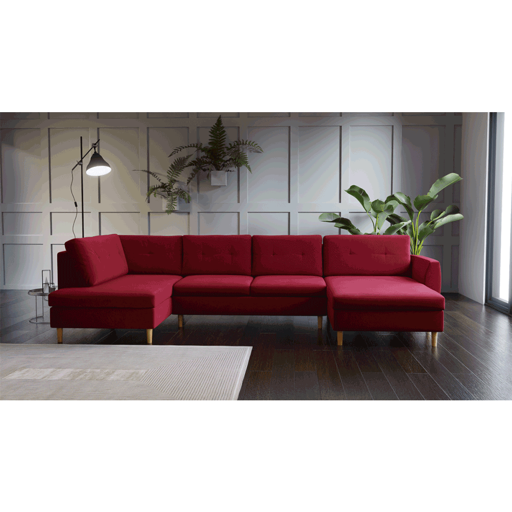 Sedací souprava rozkládací SASHA U Tempo Kondela Levá