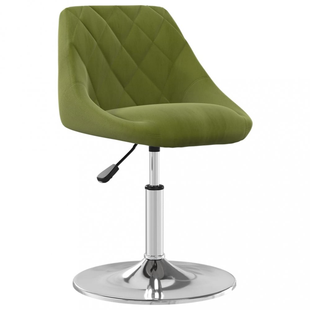 E-shop Barová židle samet / chrom  Světle zelená,Barová židle samet / chrom  Světle zelená