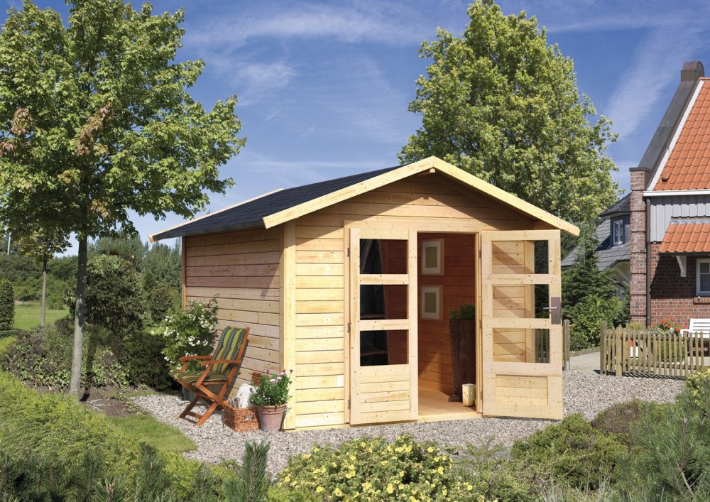 Dřevěný zahradní domek 304x304 cm Lanitplast