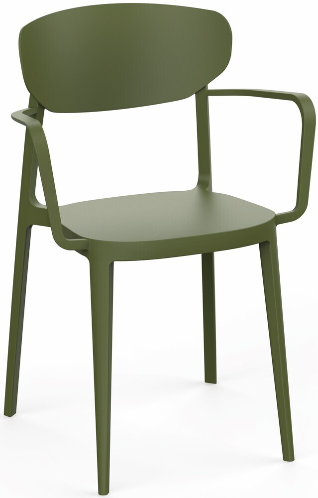 E-shop Jídelní židle MARE ARMCHAIR Zelená,Jídelní židle MARE ARMCHAIR Zelená