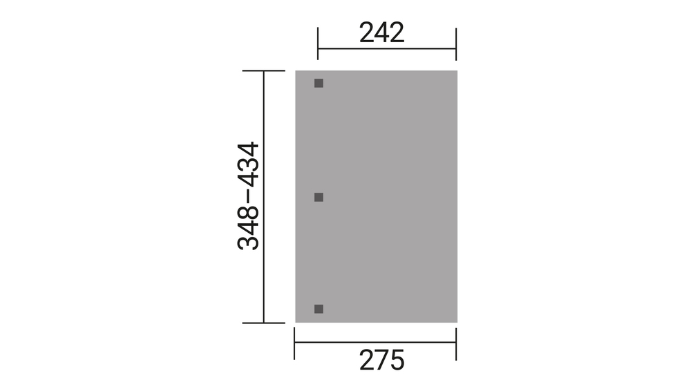 Drevená záhradná pergola 672 Weka