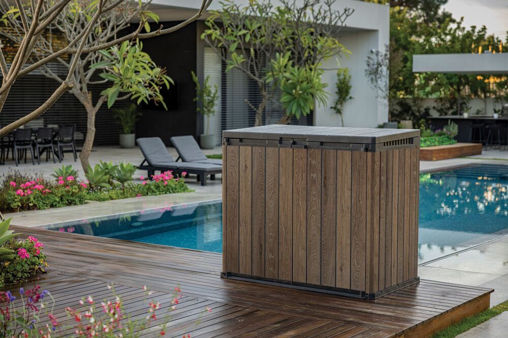 Záhradná skriňa DECO HORIZONTAL 1150 l Keter