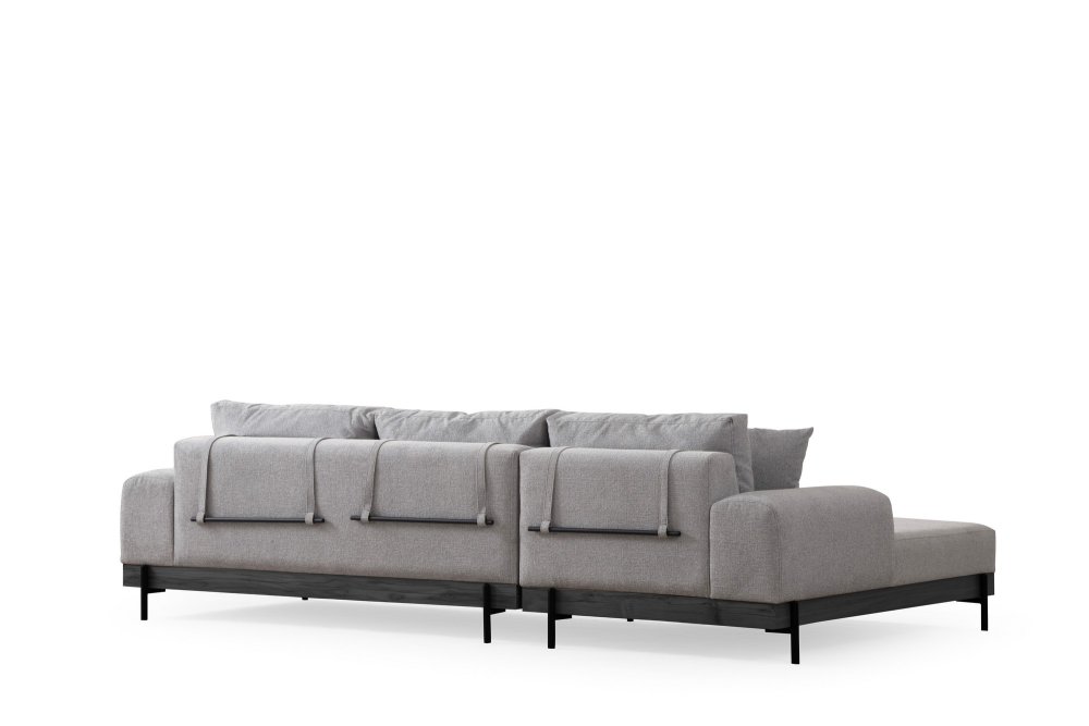 Rohová sedací souprava Eti Black Left - Grey (obrázek 4)