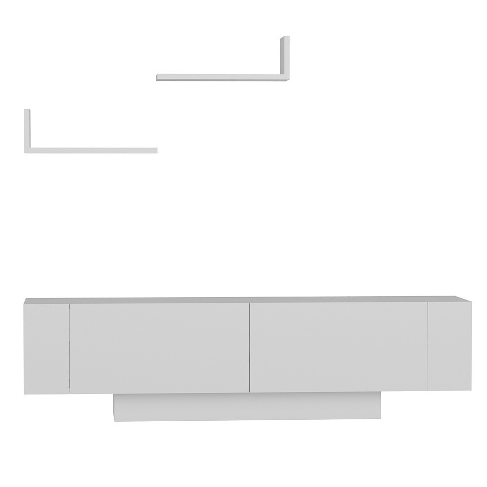 TV stěna / Sestava pod TV Ekol - White (obrázek 7)