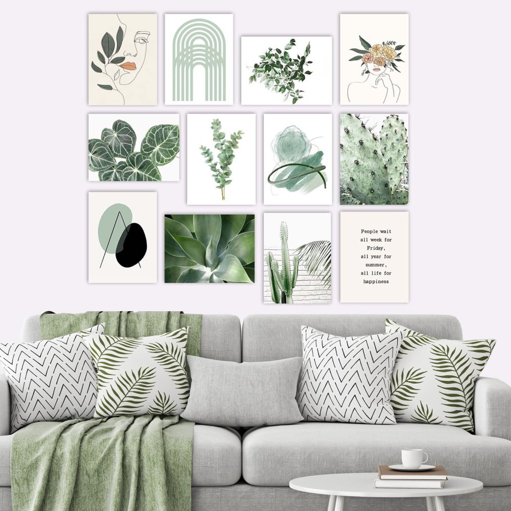 Dekoratívny obraz z MDF (12 kusov) 12MDF01