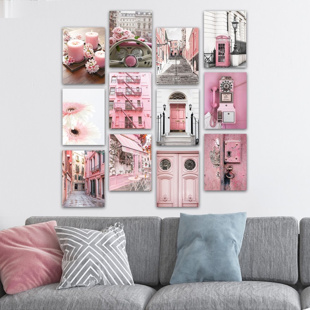 Dekoratívny obraz z MDF (12 kusov) 12MDF28YS