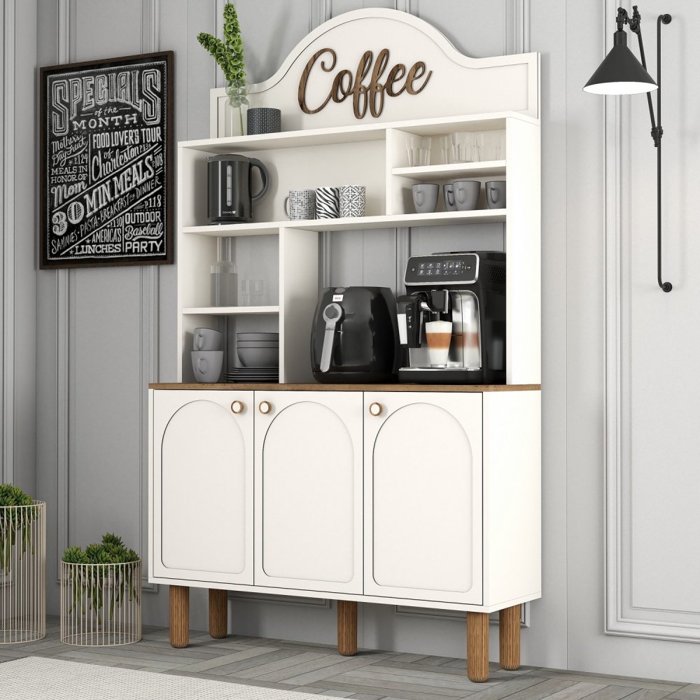 Coffee Bar Cabinet Bohem 861 - Cream