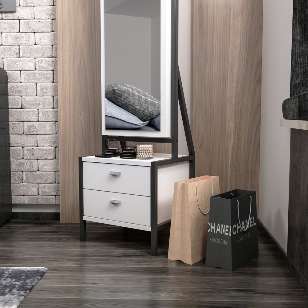 Toaletní stolek Elegante - White (obrázek 7)