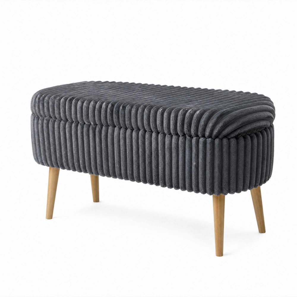 Lavice s úložným prostorem OSLO LINEN TOSCANO