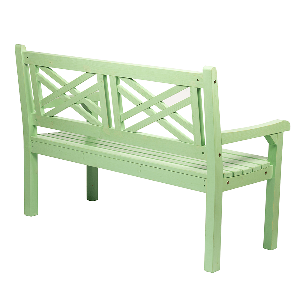 Záhradná drevená lavička FABLA 124 cm Tempo Kondela