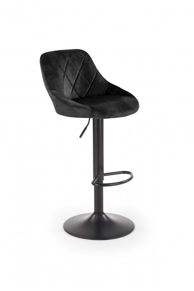Barová stolička H101 Halmar Čierna