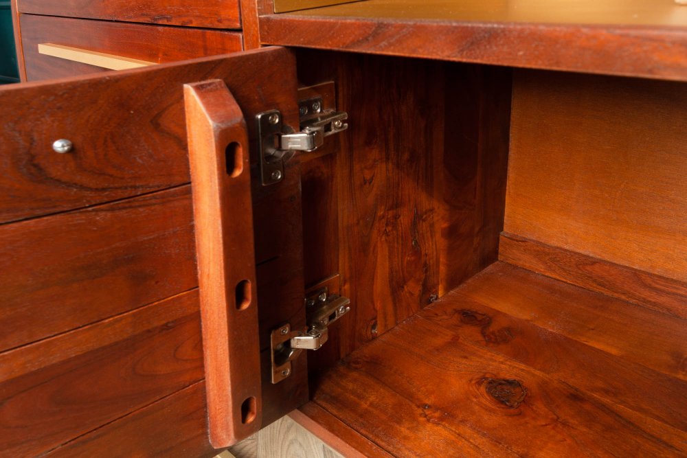 Komoda BASTET Dekorhome Přírodní dřevo Obrázek