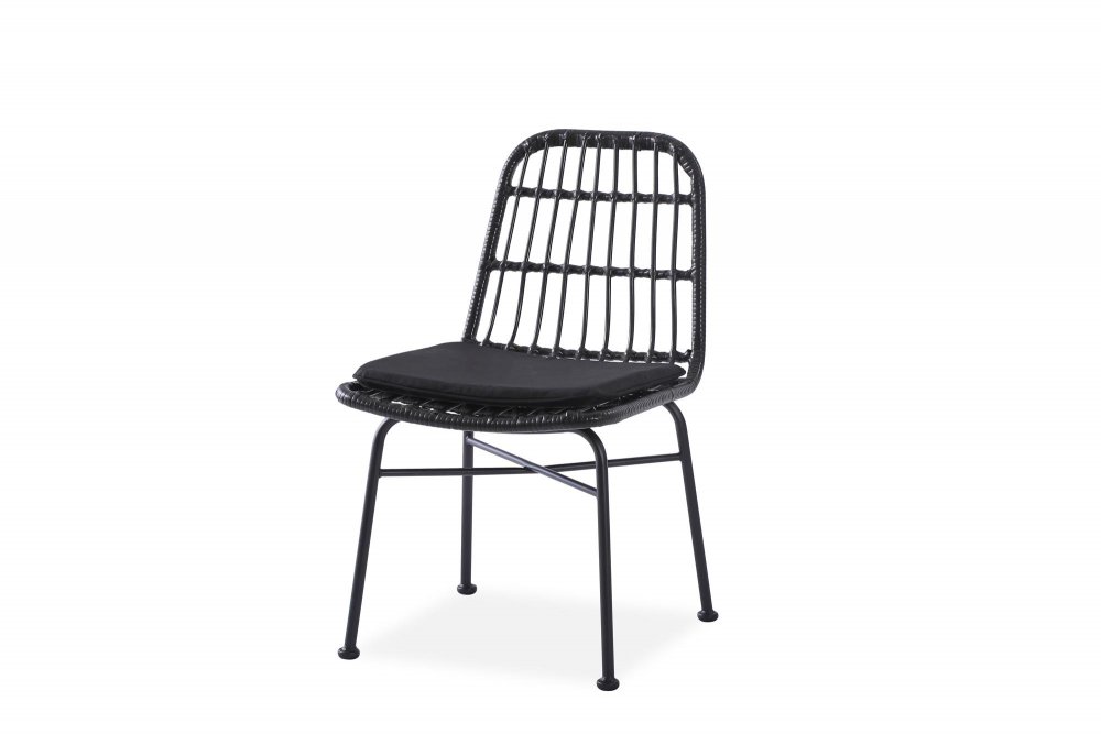 Zahradní židle K401 Halmar Černá