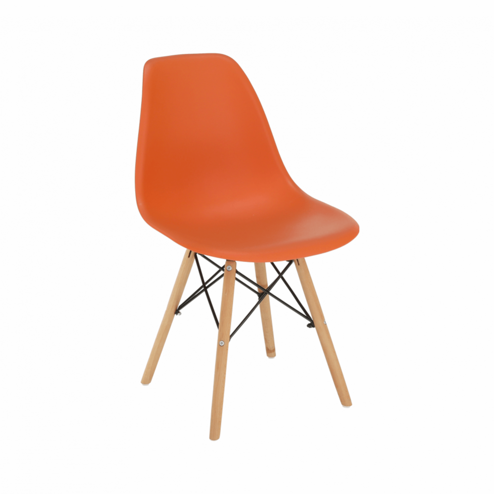 E-shop Jídelní židle CINKLA 3 NEW Oranžová,Jídelní židle CINKLA 3 NEW Oranžová