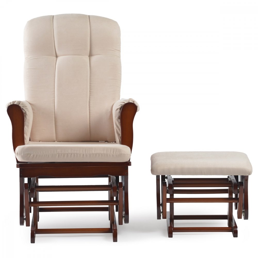 Houpací křeslo s podnožkou GLIDER 20458 Autronic Dub Obrázek