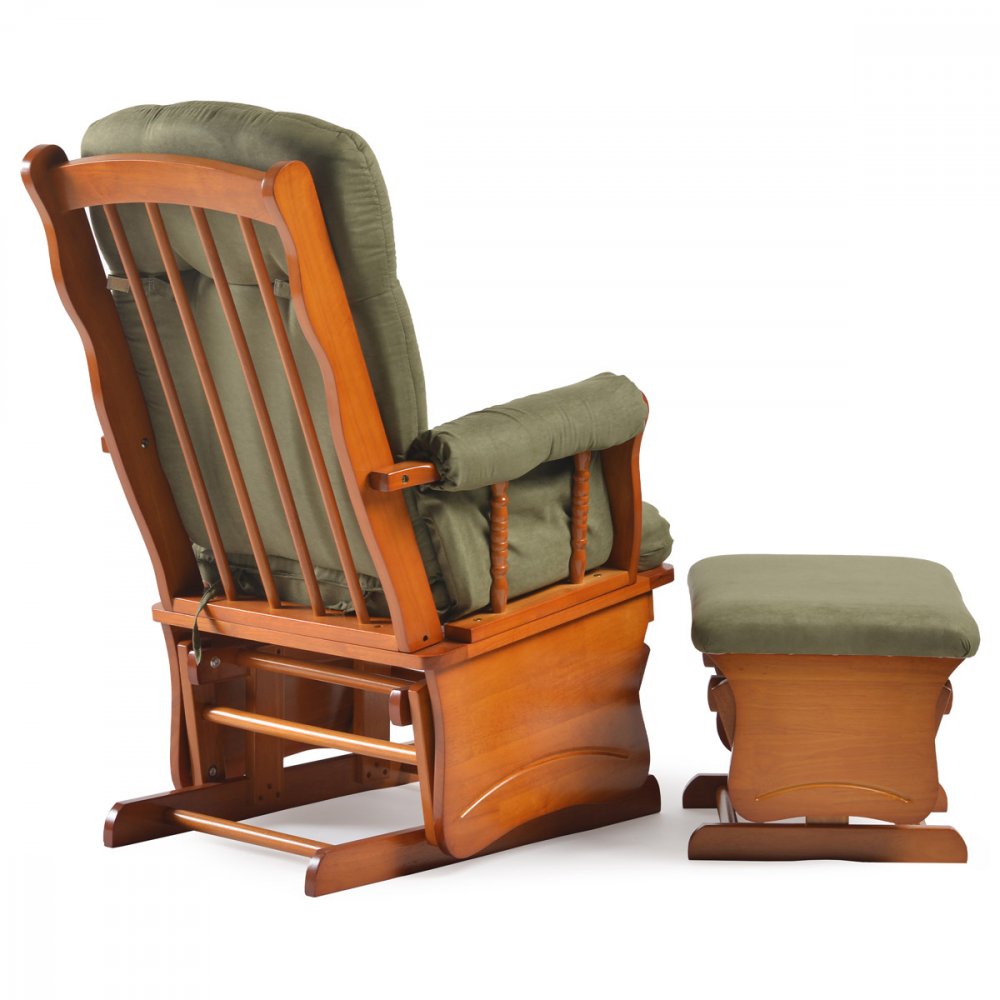 Houpací křeslo s podnožkou GLIDER 20458 Autronic Dub Obrázek