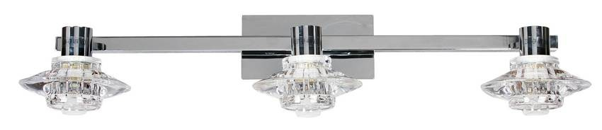 Stropné svietidlo L&H RASTEK STRIP 3x40W G9 CHRÓM