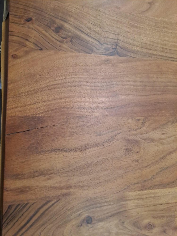 Jídelní stůl ATHAMÁS divoká akácie Dekorhome 160x90x77cm Obrázek