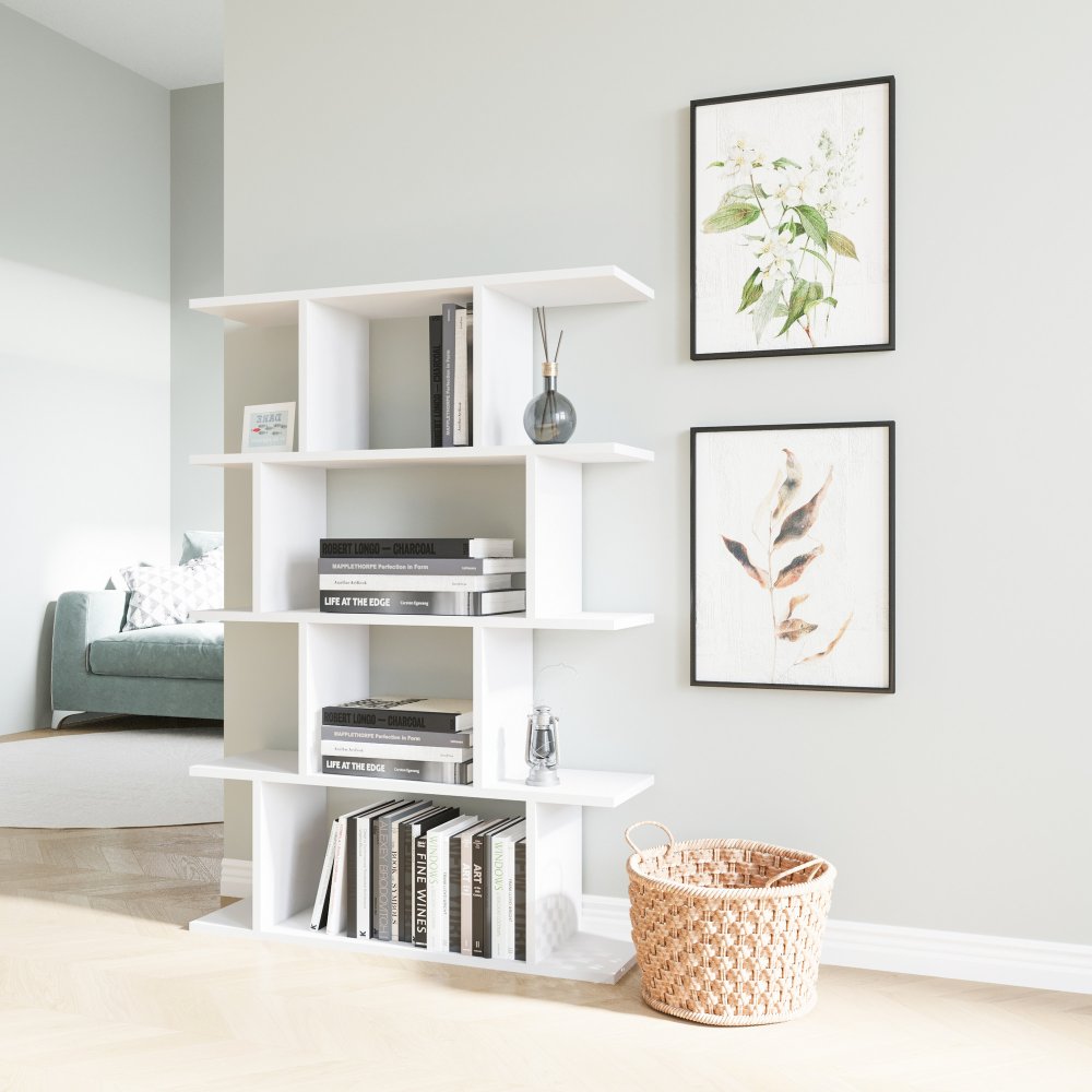 Knižnica Harmon - White