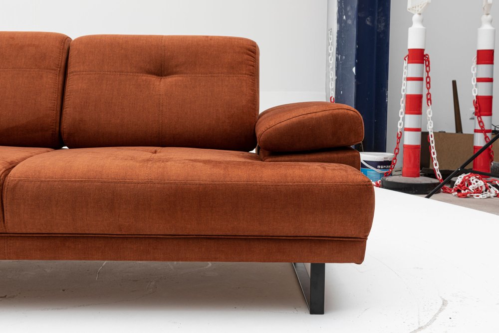 Dvoumístná rozkládací pohovka Mustang - Orange (obrázek 14)